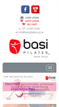 Mobile Screenshot of basipilates.co.za
